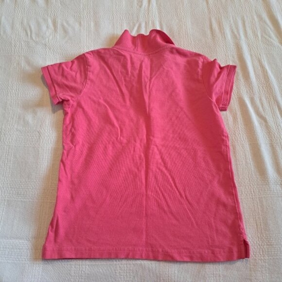 Lilly Pulitzer girls size 12 pink polo top - Picture 3 of 3